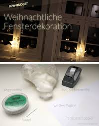 Low Budget Weihnachtliche Fensterdeko Fensterdeko Weihnachten Fensterdeko Schneeflocken