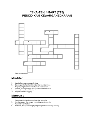 Tts ppkn kelas vii materi daerah dalam kerangka negara kesatuan republik indonesia crossword puzzle » free crossword game. Tts Pkn