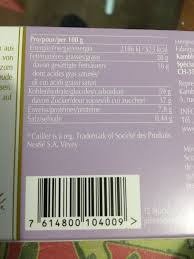 Petit Beurre Au Lait Et Au Chocolat Cailler 125 G