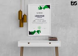 Free Download Eco Friendly Nature Certificate Psd Template Certificatedownload Certificatep In 2020 Certificate Design Certificate Design Template Psd Template Free
