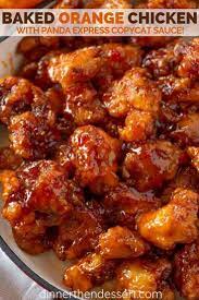 30 Minute Orange Knots Tiffanie Recipe In 2021 Baked Orange Chicken Easy Chinese Recipes Chicken Dinner Recipes