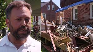 Neighbors rush to rescue woman after tree fell