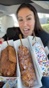 Trying UNIQUE Corndogs in Orlando, FL