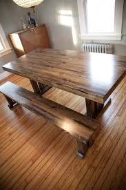 Butcher Block Table Solid Wood Farmhouse Dining Table Conference Table Trestle Table Base P Moveis Decoracao Decoracao Moveis Rusticos