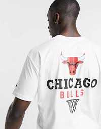 Short, baseball or long sleeve; New Era Nba Chicago Bulls Back Print T Shirt In White Exclusive As Asos Asos
