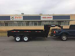 Bri-mar Dump Trailers Are Available With Goosenecks Dump Trailers Custom Trucks Trailer Build