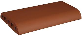 Couvre Mur Chaperon Plat En Terre Cuite L 40 X L 23 Cm Brico Depot