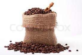 We provide various of durable and affordable food pouches, include food stand up pouches, souted juice pouch, flat pouches, side gusseted bags etc, they are ideal for packaging coffee beans, rice, nuts, cookies. Coffee Bag Coffee Beans In Canvas Stock Image Colourbox