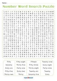 Most significantly, free printable number word search puzzles are amusing! Printable Number Word Search Cool2bkids
