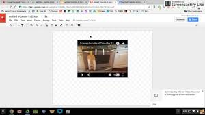 Add a youtube video to google slides. Insert Youtube Videos Into A Google Doc