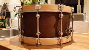 Home Made Snare With Vintage Wood Hoops