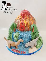 Vulcano Cake Vulcano Vulkantorte Dino Cake Dinosaur Cake Dinosaurier Torte Cake For Boys Boys Cake By Tiara S Bakery In Switzerland Dinosaurier