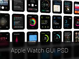 Apple Watch Gui Psd Apple Watch Apps Free Apple Watch Apple Watch
