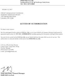 It is an important document used by various entities, such as businesses, schools, property matters, etc. Idap1a Zigbee Ap Cover Letter Authorization Letter Indi Tag