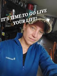 Checking out the fishing between visiting hours