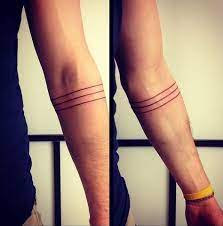 3 Line Forearm Band I Absolutely Adore This Around Arm Tattoo Forearm Band Tattoos Band Tattoo