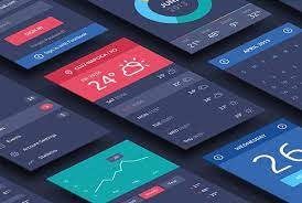 Download Perspective Screens Mockup Freebiesbug App Interface Design App Interface Mockup Free Psd