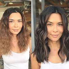 Black Hair With Chocolate Face Framing Highlights Black Hair With Highlights Hair Highlights Hair Color For Black Hair