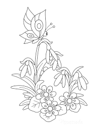 Choose from christmas and winter coloring pages, butterfly coloring pages, mandalas and more. 65 Spring Coloring Pages Free Printable Pdfs