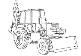 Cat | coloring pages | caterpillar Awesome Excavator In Digger Coloring Page Color Luna