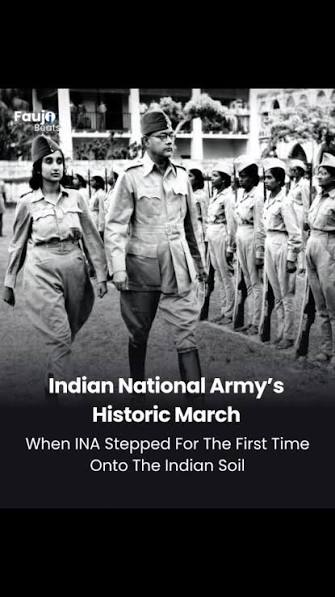 On this day in 1944, a moment unfolded that electrified India’s freedom struggle. Led by Subhas Chandra Bose, the Indian National Army crossed the Burma border and stepped onto Indian soil for the ...