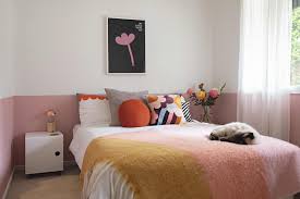 This Colorful Home Isn T Minimalist Or Maximalist It S Mediumlist In 2020 House Colors Home Decor Australia Retro Bed