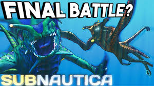 Subnautica Epic Gun Update Sea Emperor Fights Sea Dragon Ghost Leviathan Reaper Gameplay Youtube