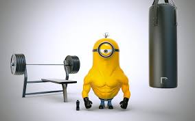 By rozalynn woods interior design Hd Wallpaper Young Bodybuilder Minions And Gym Equipments Funny Wallpaper Flare