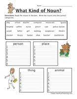 Free reading and math worksheets from k5 learning find all of our nouns worksheets, from nouns as a person, place or thing to plural, irregular, collective and abstract nouns. Pin On English Language Arts