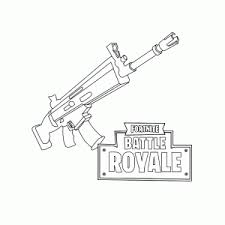 Fortnite battle royale is an online game by epic games, in which a number of players (max 100) are dropped on an island to fight each other. Fortnite Battle Royale Coloring Pages Fun For Kids Leuk Voor Kids