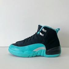 Black And Turquoise Jordans 12 Ebay Sponsored Nike Air Jordan 12 Xii Retro Gs Hyper Jade Size 7 5y Black Silver 510815 017 In 2020 Air Jordans Retro Nike Air Jordan Retro Kids Jordans