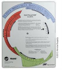 Air Duct Calculator Ductulator With Sleeve