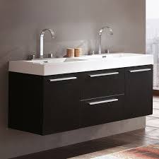 modern double sink bathroom cabinet