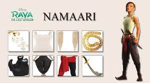 NAMAARI COSTUME FROM RAYA AND THE LAST DRAGON