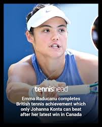 Raducanu wins Canadian Open match