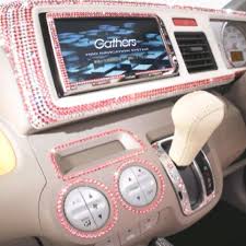 Ha Once I Get A Car Im Sooooo Doing This Car Bling Pink Car Accessories Pink Car