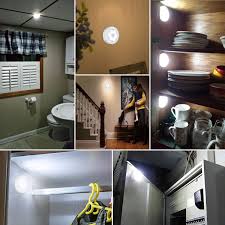 Amazon Com Amir Motion Sensor Light Cordless Battery Powered Led Night Light Stick Anywhere Closet Lights Hallway Lighting Motion Sensor Lights Stair Lights