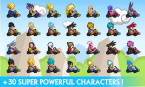 Debido a que este es un juego de lucha, tienes un montón de diferentes guerreros y . Dragon Z Super Kart For Android Apk Download