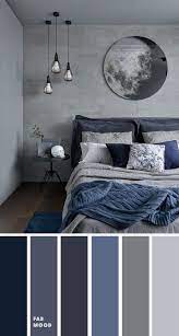 The combination of colors, natural textures and finishes create casual yet modern feel. Ikeabedroom Grey Bedroom Colors Blue Bedroom Colors Black Room Decor