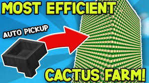 Make the blocks in between sand. The Actual World Record Cactus Farm Minecraft Skyblock