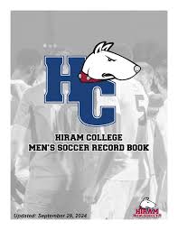 HIRAM COLLEGE MEN'S SOCCER RECORD BOOK