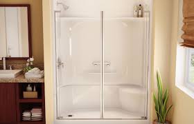 Lowes shower bench shower stall with the same level with seat at lowes kohler one piece shower of boynton beach police department in x 31875in x 31875in x 31875in in. Kds 3060 Maax Fiberglass Shower Stalls One Piece Shower Stall One Piece Shower