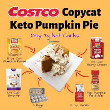 1 Keto Tips Recipes On Instagram Costco Copycat Keto Pumpkin Pie This Keto Pumpkin Keto Pumpkin Pie Low Carb Recipes Dessert Crustless Pumpkin Pie