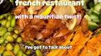 Hidden Gem French Restaurant in Mauritius | Le Table ...