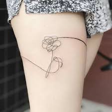 Pin By Jeon Fernanda On Ink Bts Tattoos Kpop Tattoos Love Yourself Tattoo