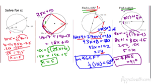 Right triangles, and we need to find the length of the altitude of any of four right triangles drawn from the right angle vertex to the hypotenuse. 11 3 Intercepted Arcs Geometry