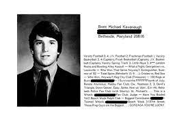As expected, kavanaugh was questioned about the yearbook during the hearing. Kavanaugh S Unconvincing Explanations For Yearbook References Devil S Triangle Boofing Renate Ralph Club