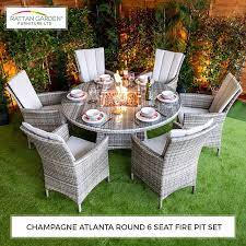 Great Furniture Sale Flat 10 Off Hurry Up Fire Pit Sets Fire Pit Dining Set Rattan Garden Furniture