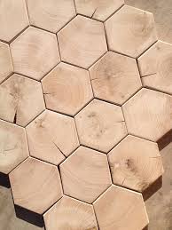 Hexagon End Grain Hardwood Flooring Mosaic Blocks 500 Square Foot Lot Types Of Wood Flooring Wood Block Flooring Flooring