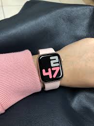 Silicone Apple Watch Band Pink Sand In 2020 Apple Watch Silicone Band Apple Watch Bands Apple Watch Fitness